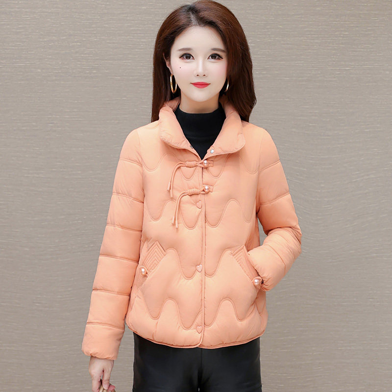 短款棉服女2024新款冬季加厚时尚洋气小个子羽绒棉袄妈妈棉衣外套,淘宝优惠券,粉丝福利购,淘宝优惠卷
