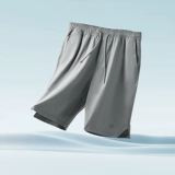 HLA/海澜之家 Летние эластичные штаны для отдыха, шорты, эластичная талия, с вышивкой