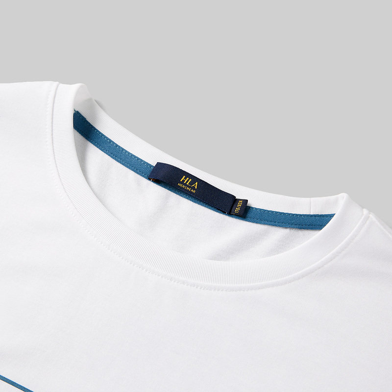 hla /海澜之家中国航天太空白t恤 海澜之家T恤