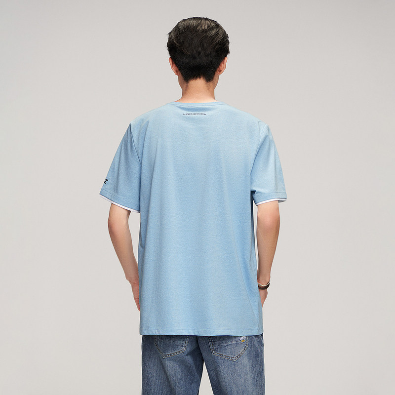 hla /海澜之家中国航天太空男t恤 海澜之家T恤