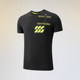 Quick-drying printed round neck short-sleeved T-shirt for men