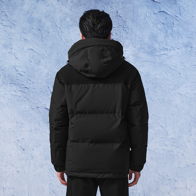 HLA/海澜之家POWER YOUNG系列羽绒服25秋冬新抗静电保暖外套男