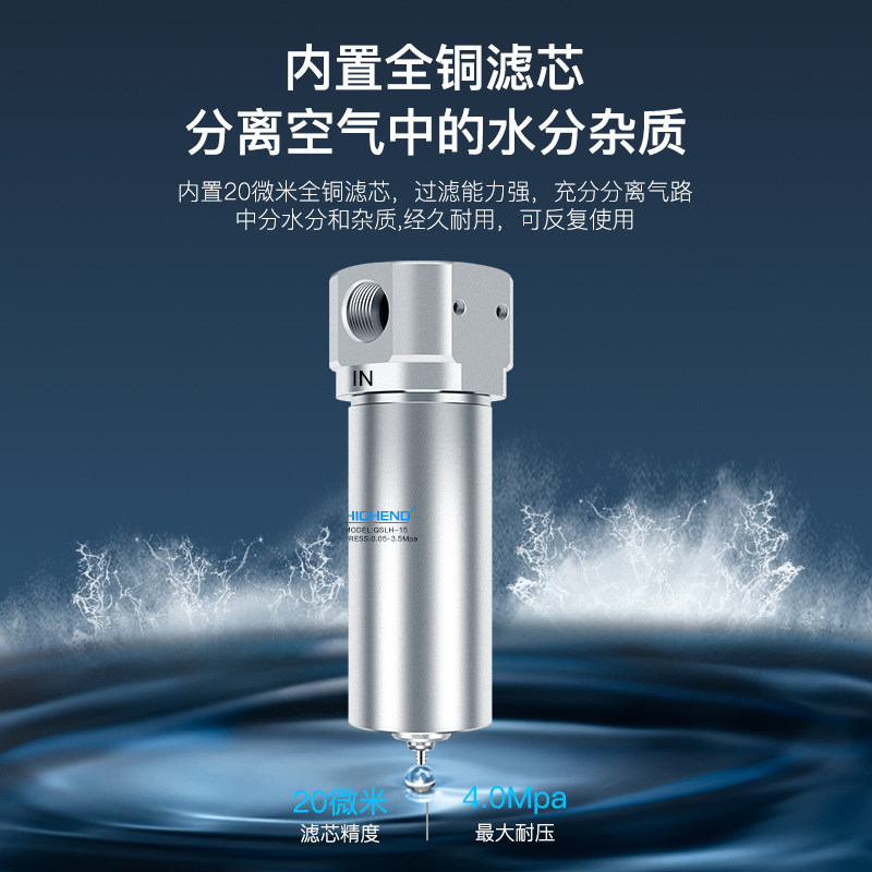 海恩德高压调压阀QTYH-08/10/15/20/25/40/50吹瓶机减压阀4.0MPA,淘宝优惠券,粉丝福利购,淘宝优惠卷