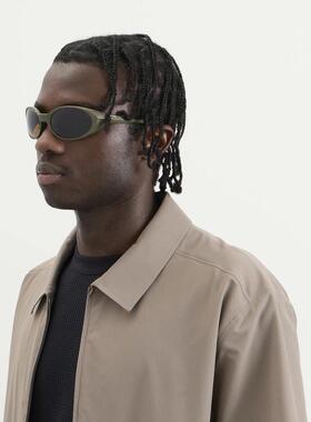 代购Oakley Eye Jacket欧克利复古椭圆框男女太阳镜偏光防晒墨镜