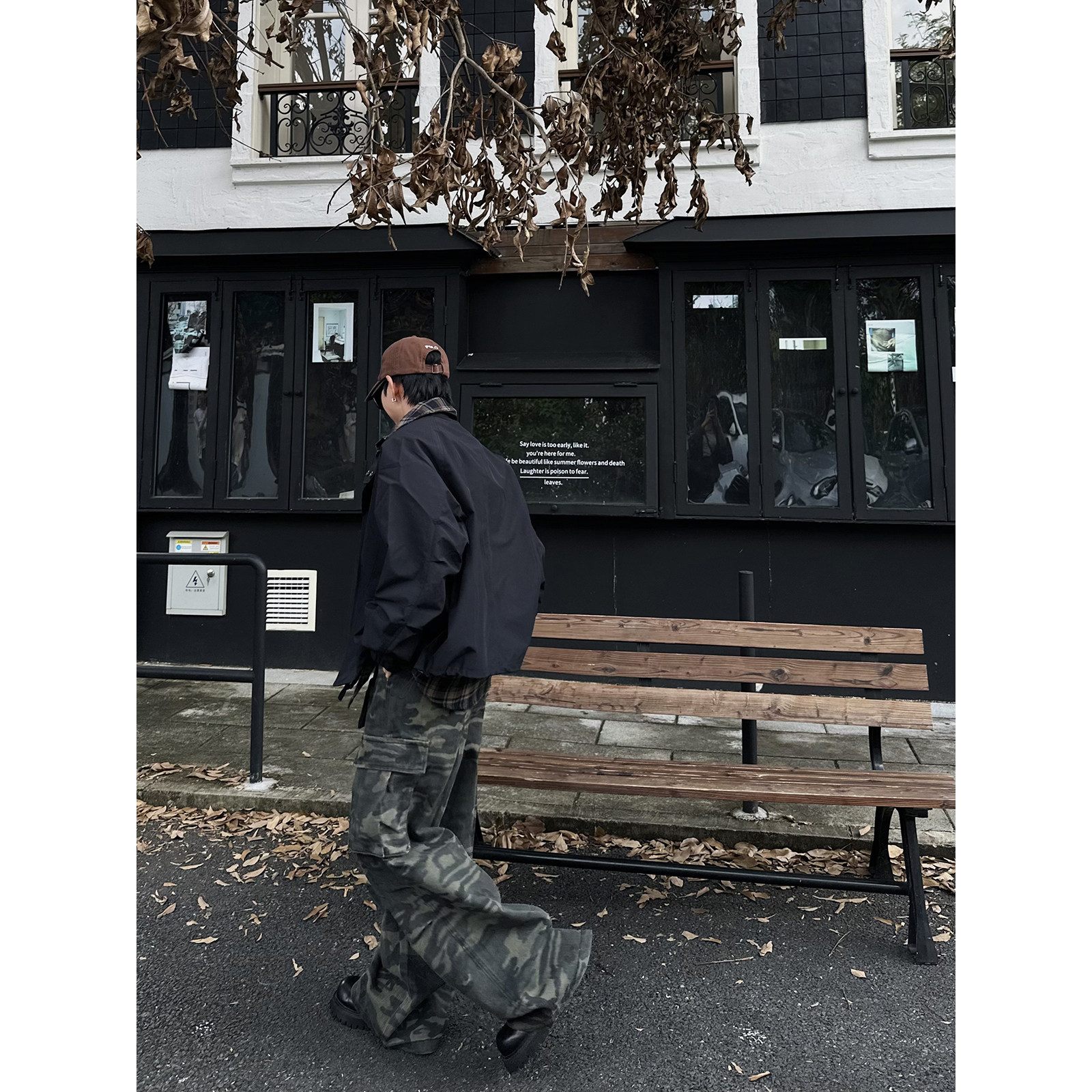 XBRO美式复古伐木迷彩军事直筒宽松阔腿多口袋工装裤做旧休闲裤bf,淘宝优惠券,粉丝福利购,淘宝优惠卷