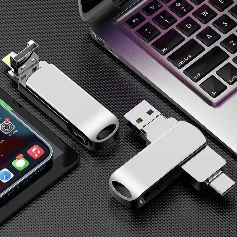 车载u盘512GB通用车载type-c两用u盘大容量外接电脑高速usb-图0