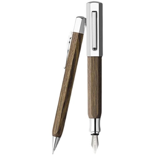 德国进口辉柏嘉Ondoro烟熏木原木礼盒高端礼品伯爵男士高档钢笔 - 图3