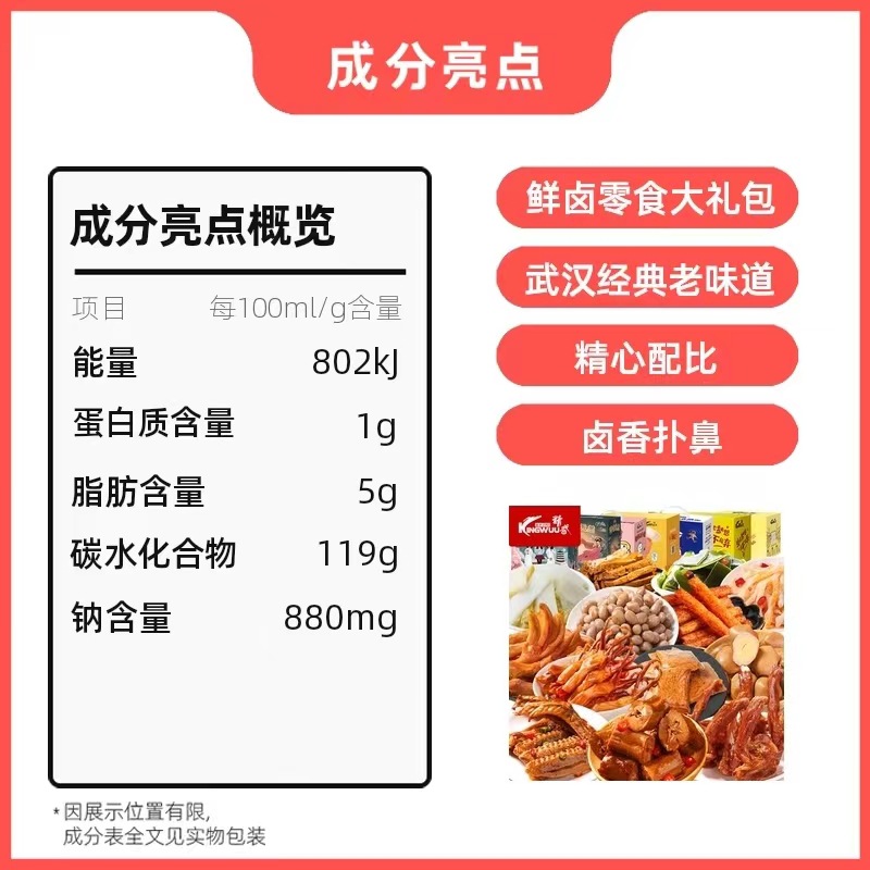 阿卜精武鸭脖子网红零食2022新款卤味觉醒鹌鹑蛋休闲食品充饥夜宵 - 图3