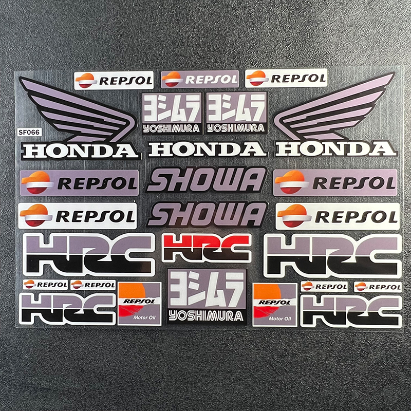 适用本田摩托车装饰贴纸反光防水机车贴花HRC CB CBR配件赞助商贴,淘宝优惠券,粉丝福利购,淘宝优惠卷