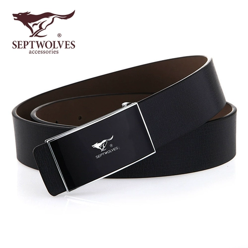 Septwolves, модный ремень, пряжка, повседневные универсальные штаны