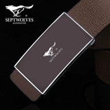 Septwolves, модный ремень, пряжка, повседневные универсальные штаны