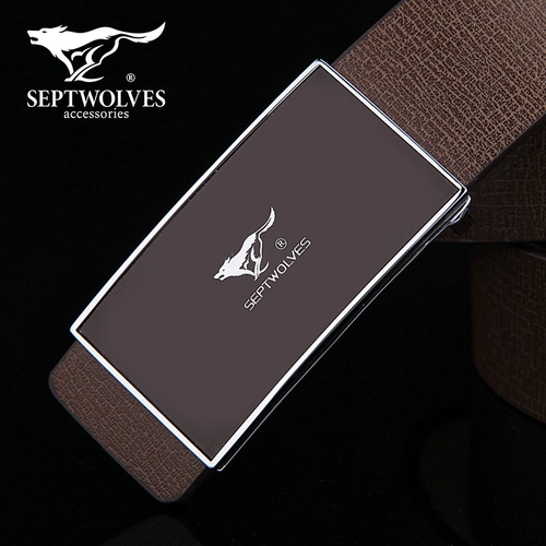 Septwolves, модный ремень, пряжка, повседневные универсальные штаны