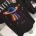 Bản gốc nam port gió mùa hè ve áo T-shirt thời trang UFO thêu tay ngắn Paul POLO áo thủy triều B1DB82316 - Polo áo polo đẹp Polo