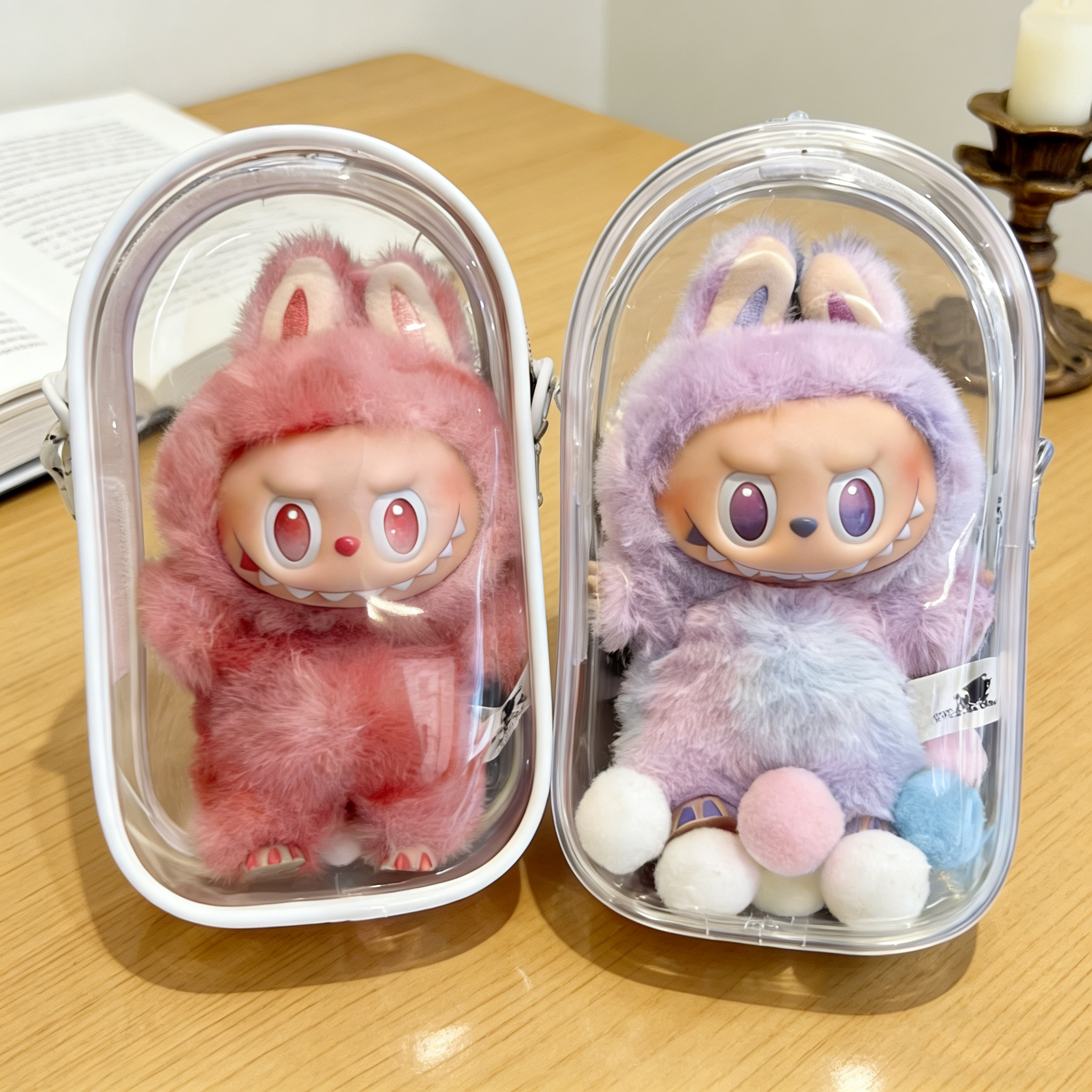 泡泡玛特拉布布一二三代娃包保护套labubu前方高能挂件19cm遛娃包,淘宝优惠券,粉丝福利购,淘宝优惠卷