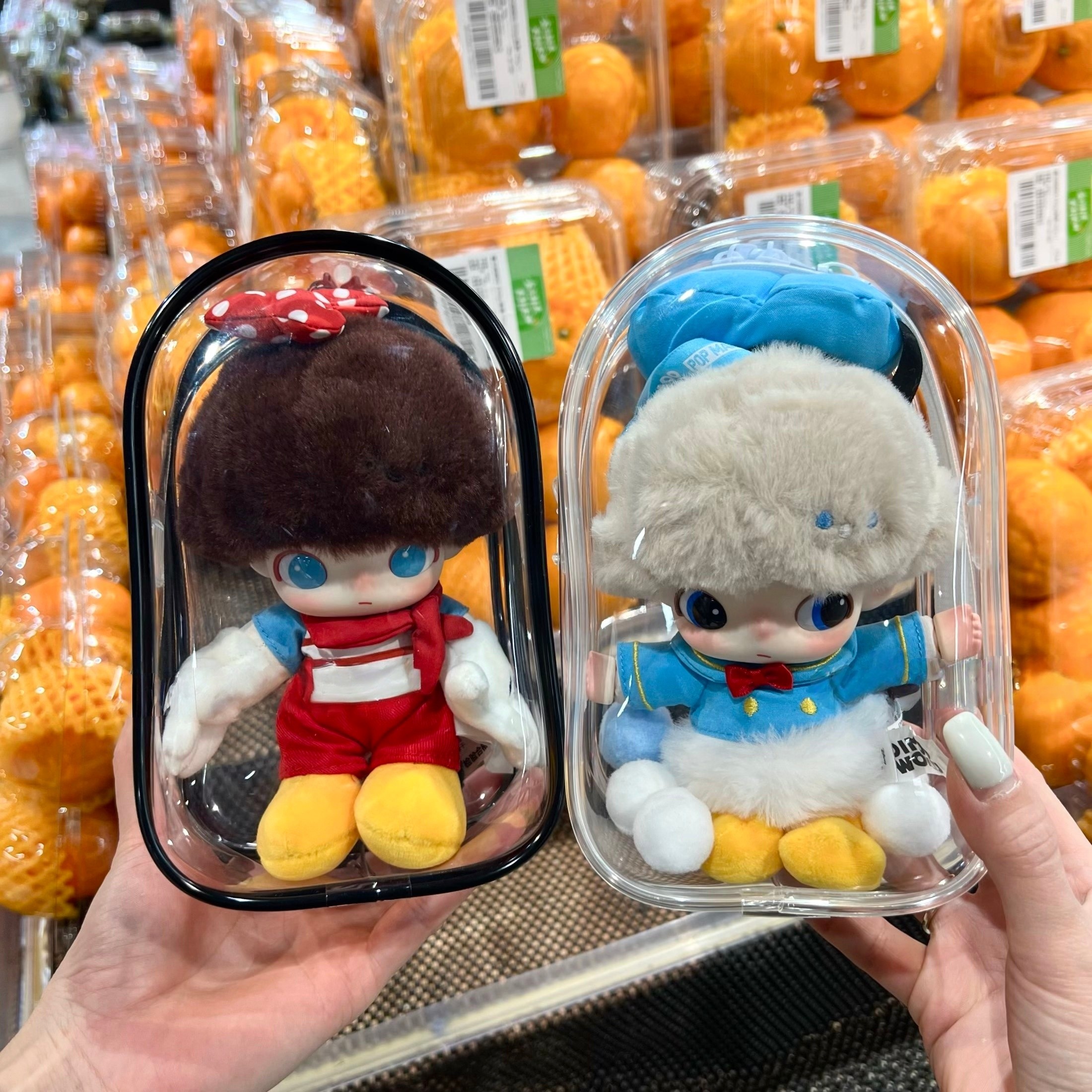 DIMOO迪士尼18cm娃包高飞搪胶挂件保护套米妮PVC防尘罩外出遛娃包,淘宝优惠券,粉丝福利购,淘宝优惠卷