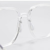 Slip-on nose pads, air-cushion glasses accessories, half-moon plug-in nose pads, silicone transparent bayonet type