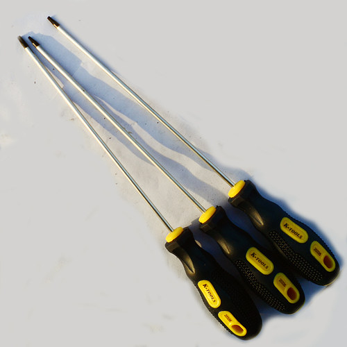 3*150mm加长杆梅花螺丝刀 T6 T8 T10 内梅花六角起子 扳手 螺丝批 - 图0