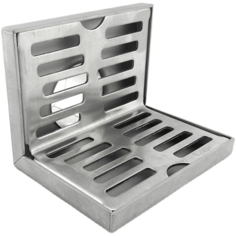 墙角地漏侧排地漏304不锈钢l型墙面侧排水50管75管墙排水阳台同层 乐美家喷灌家装配件 淘优券