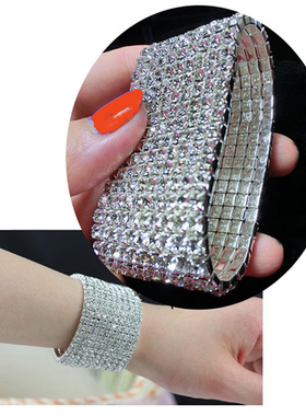 新娘饰品水晶手链手镯水钻