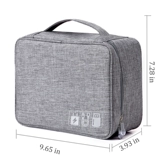 Сумка-органайзер, зарядное устройство, блок питания, зарядный кабель, цифровая электронная сумка для хранения с аксессуарами