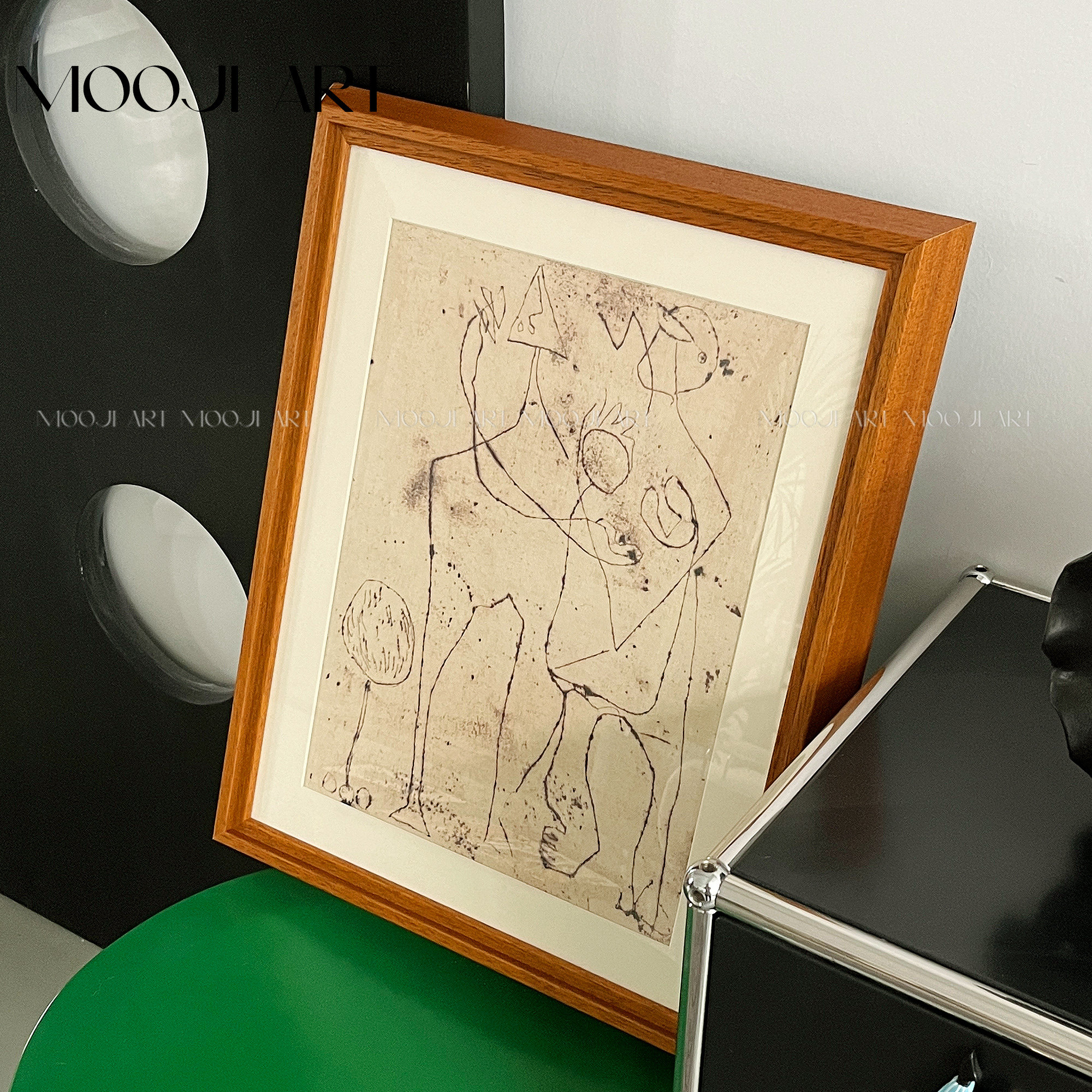 木吉法式中古画客厅沙发卧室装饰画高级一点的艺术实木框画复古,淘宝优惠券,粉丝福利购,淘宝优惠卷