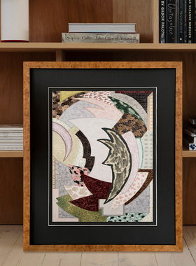 木吉梦幻沙发背景墙装饰画法式中古卧室玄关挂画高级感抽象艺术画