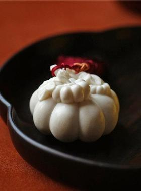 鹿角原创 福运绵长手把件手工雕刻小众特色禅意可爱桌面摆件