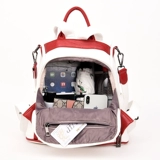 Рюкзак, модная универсальная сумка через плечо для отдыха, анти-кража, 2024 года, городской стиль, из натуральной кожи