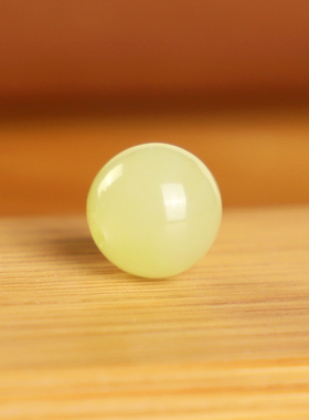 远廷和田玉黄口料散珠单珠