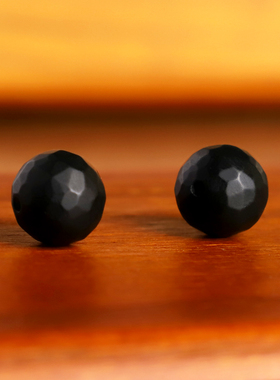 和田玉塔青散珠无相珠10-12mm