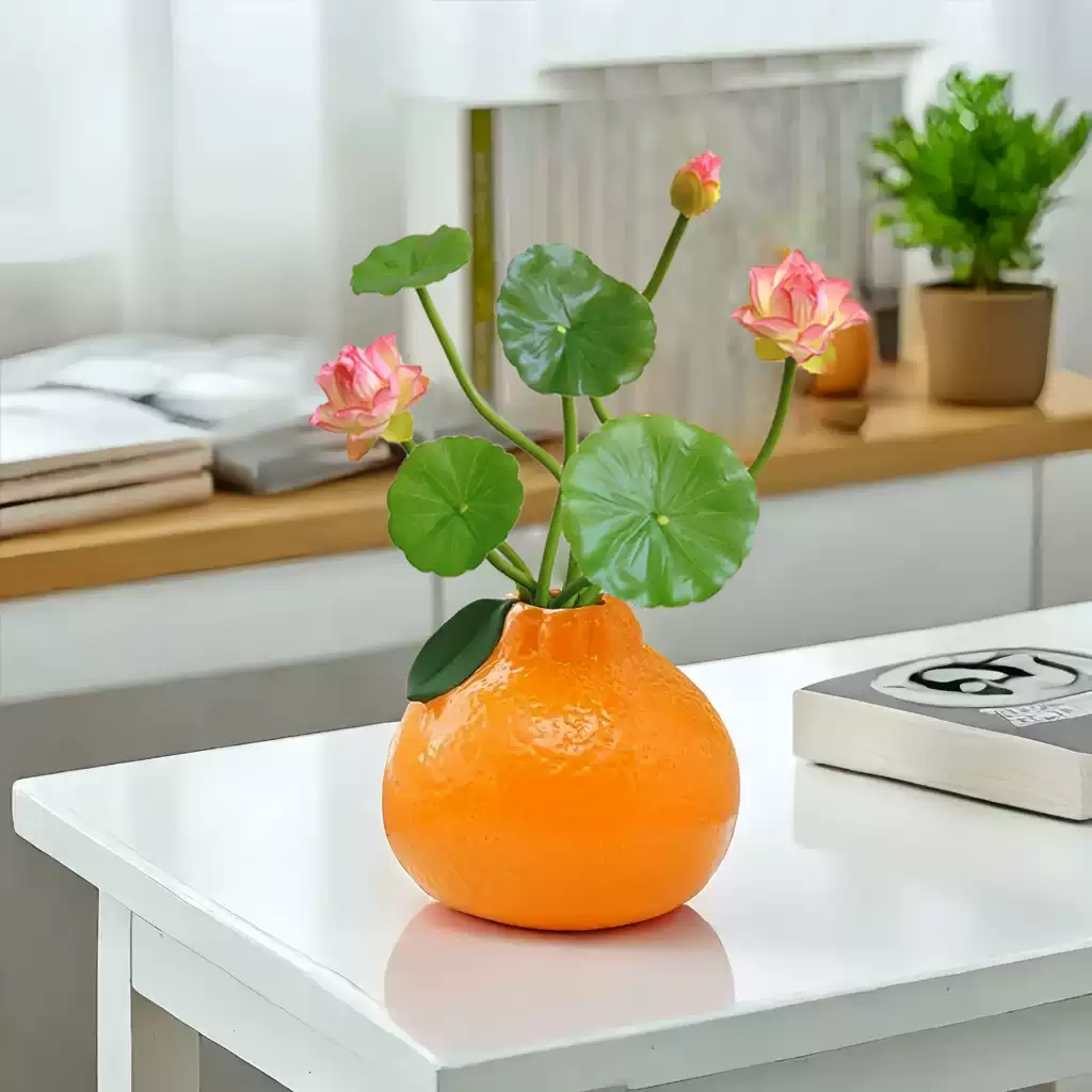 创意陶瓷小花瓶摆件客厅插花水培养植物绿萝器皿房间改造桌面装饰