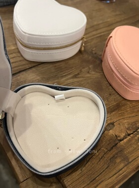 耐磨高级PU皮革耳钉收纳盒