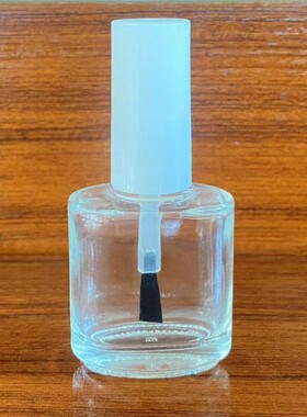 厂家直销现货批发指甲油瓶白色盖