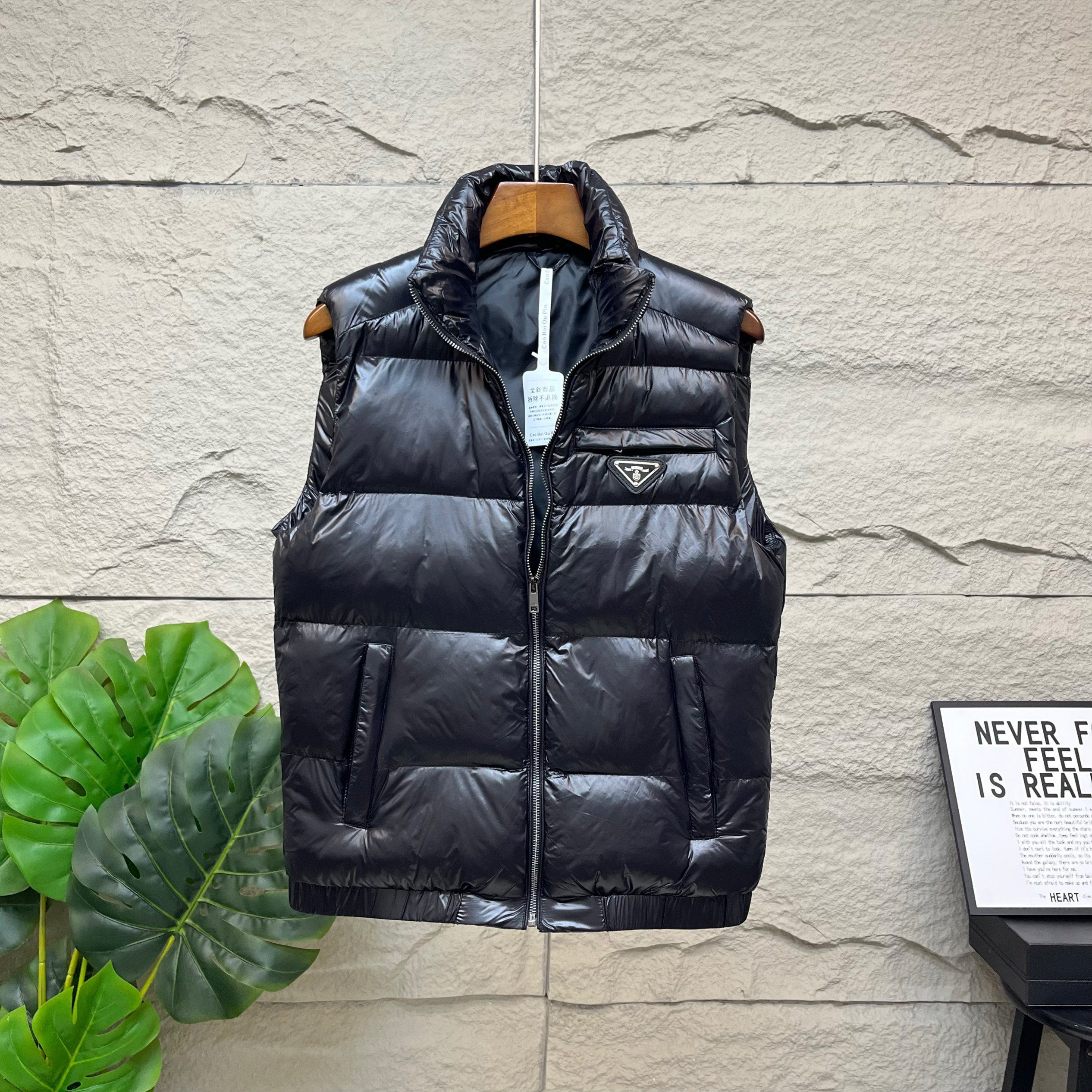 高端轻奢棉马甲2025冬季新款立领无袖坎肩男士加厚保暖马夹棉服潮,淘宝优惠券,粉丝福利购,淘宝优惠卷