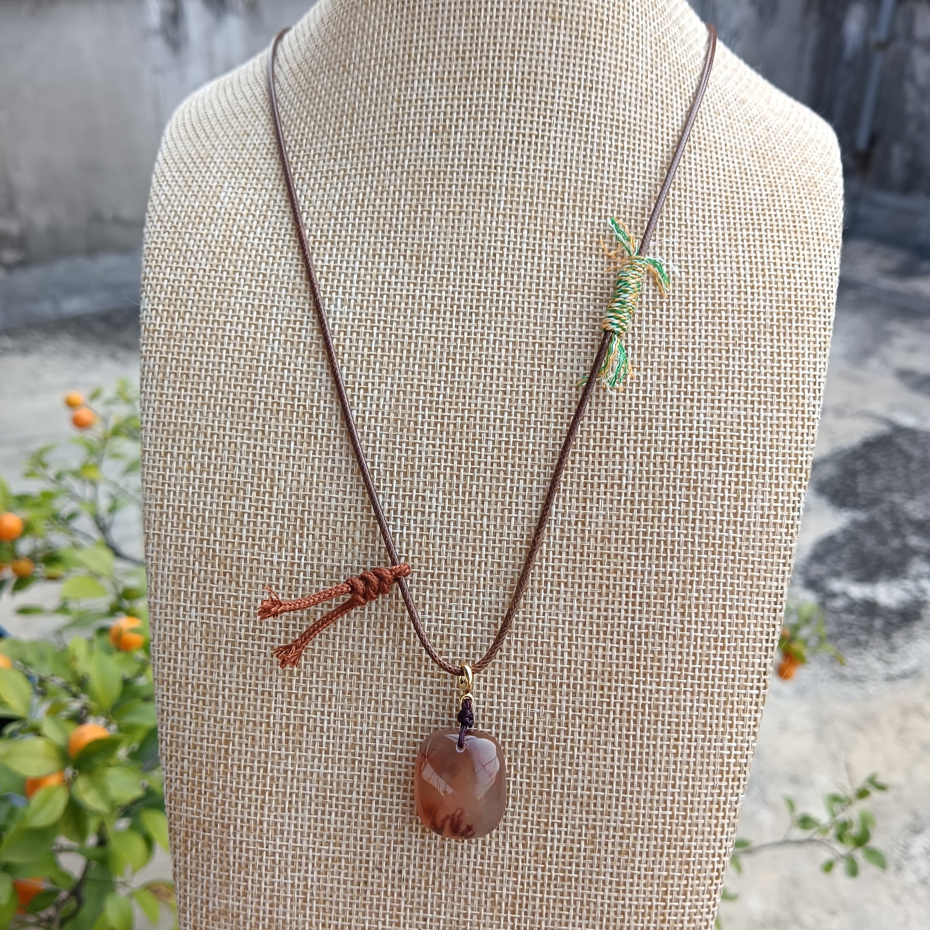 天然南红吊坠项链女款毛衣链颈链时尚吊坠,淘宝优惠券,粉丝福利购,淘宝优惠卷