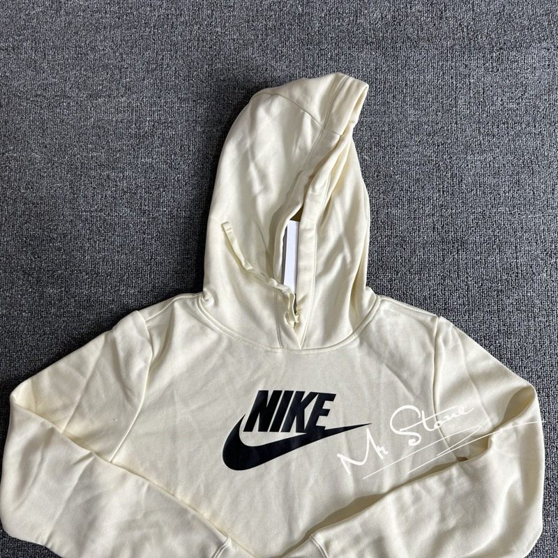 NIKE耐克 女子加薄绒运动休闲生活款针织连帽套头卫衣DQ5776-113,淘宝优惠券,粉丝福利购,淘宝优惠卷