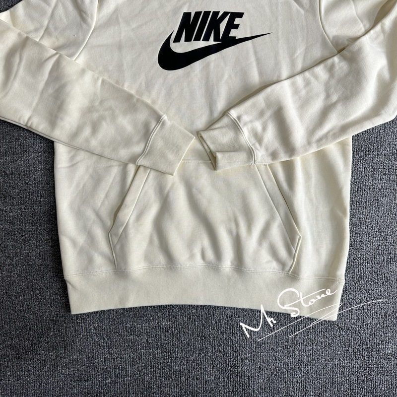 NIKE耐克 女子加薄绒运动休闲生活款针织连帽套头卫衣DQ5776-113,淘宝优惠券,粉丝福利购,淘宝优惠卷