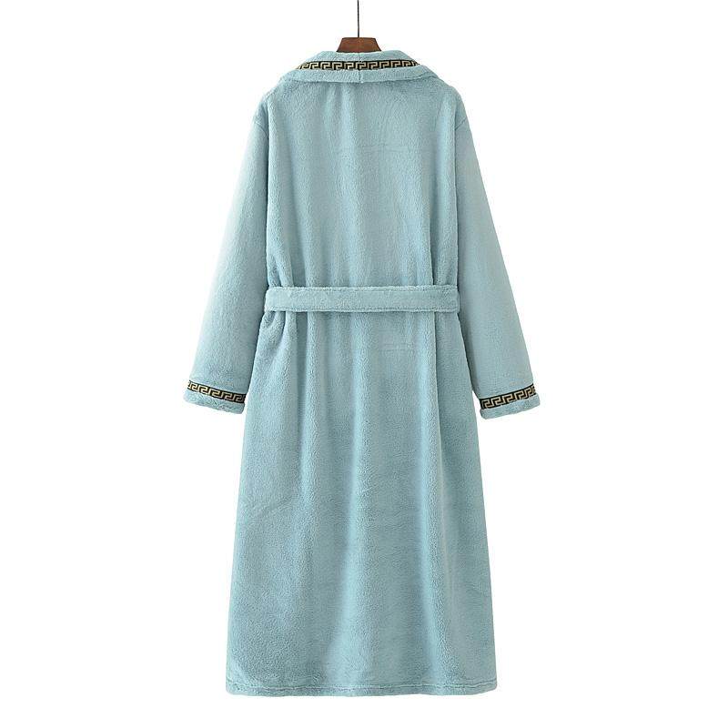 2024冬新浴袍女法兰绒睡袍情侣特厚居家服加长保暖男大码外贸原单,淘宝优惠券,粉丝福利购,淘宝优惠卷