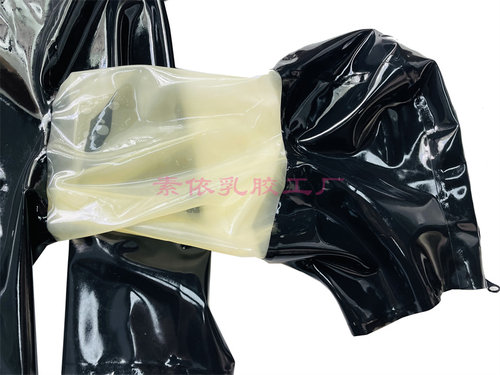 【素依】乳胶头套 内裤 联通 双人用 定制 - 图2
