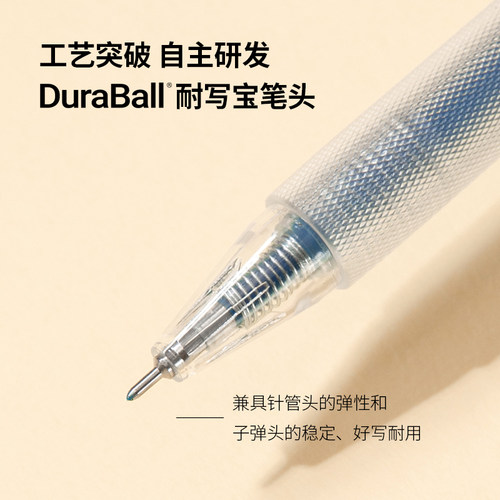 KACO TURBO得宝彩色按动中性笔盒装大容量防水速干耐写宝DuraBall - 图0