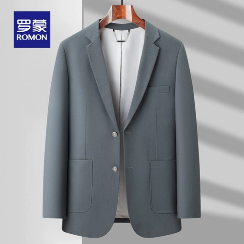 Классический костюм для отдыха, демисезонный пиджак классического кроя, тонкая куртка, в британском стиле