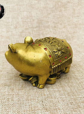 古城纯铜纳福招财风水工艺品