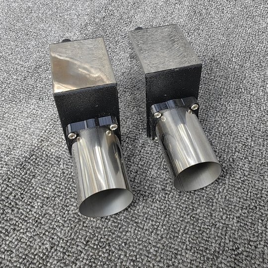 Doppelventilator für den Außenbereich, Vergaser, Vergasung, rauchfreier Ofen, Holzofen, Grill, Geschwindigkeitsgebläse, bürstenloser Saugzugventilator