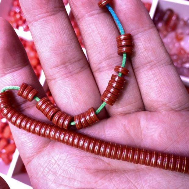 南红隔片 直切南红隔片隔珠星月配饰猴头隔片满色满肉,淘宝优惠券,粉丝福利购,淘宝优惠卷