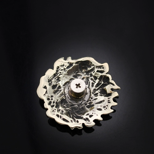 Pure Copper Beast Lion, Wealth Clate Buckle Персонализированная одежда аксессуары аксессуары аксессуары Diy Wind Gucle Decorle Guckle Edc Budgle Gudle