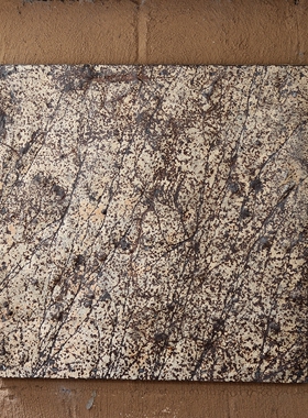 老旧斑驳铁艺画 侘寂风墙面装饰画  空间装饰摆件 艺术感挂画收藏