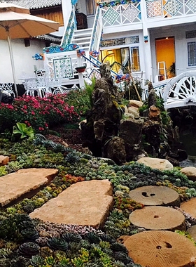 庭院园艺造景天然石板