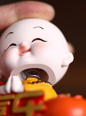 新中式创意小和尚摆件