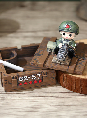 树脂特种兵系列摆件儿童房卧室