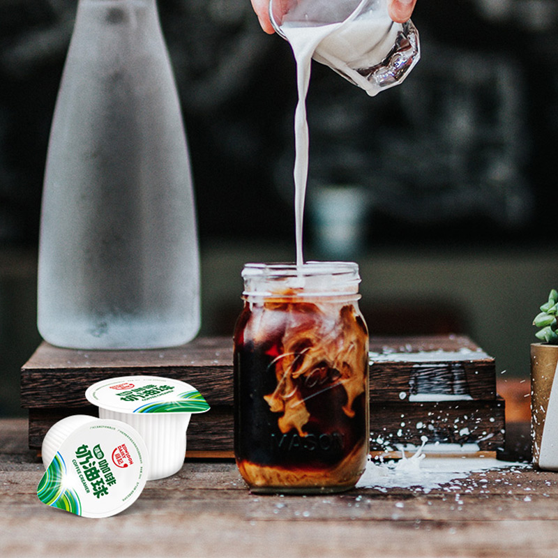 维记咖啡伴侣糖包奶包乳脂咖啡奶球 华旭升食品奶油球